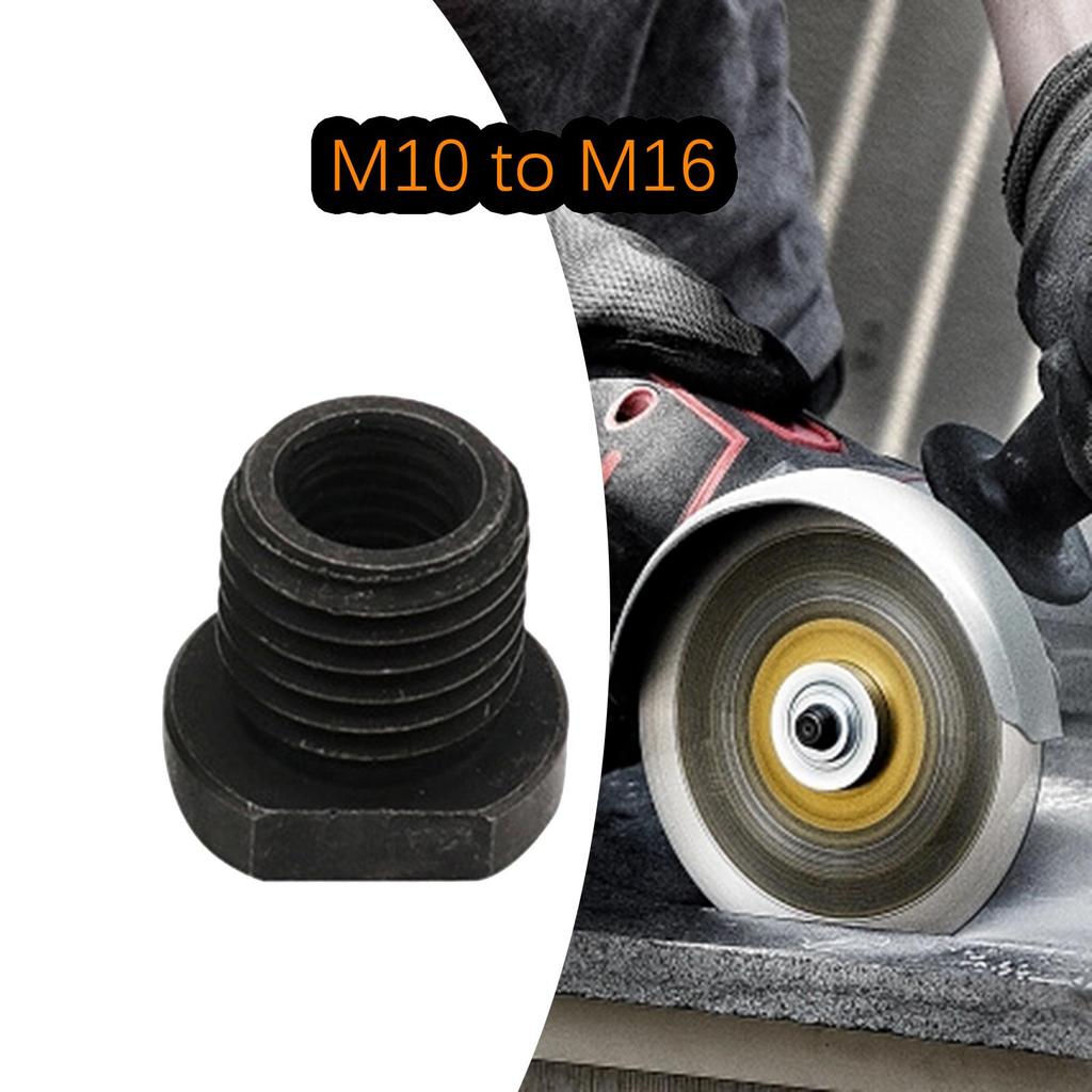 Angle Grinder Adapter Professional Black Electric Drill Adapter Rod Thread Arbor Connector 100 / M10 Angle Grinder Accessories