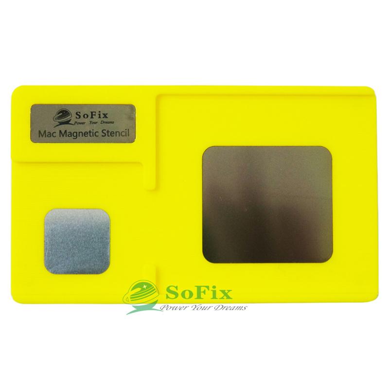 Sofix Upgrade M4 M2 Pro CPU Reballing Jig with Stencil BGA Reballing Kit Logic Board BGA reballing Magnetic Stencil for Macbook