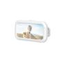 Cartoon Waterproof Shower Phone Holder with Rotatable Touch Screen and Brush Storage