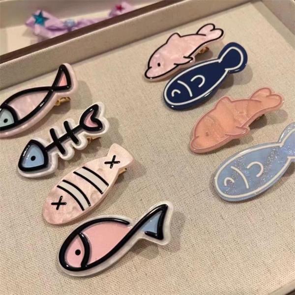5 stücke Niedliche Kleine Fischgräte Haarnadel Stil Ente Mund Clip Design Sinn Bang Seite Clip Gebrochen Haar Clip Haar Zubehör