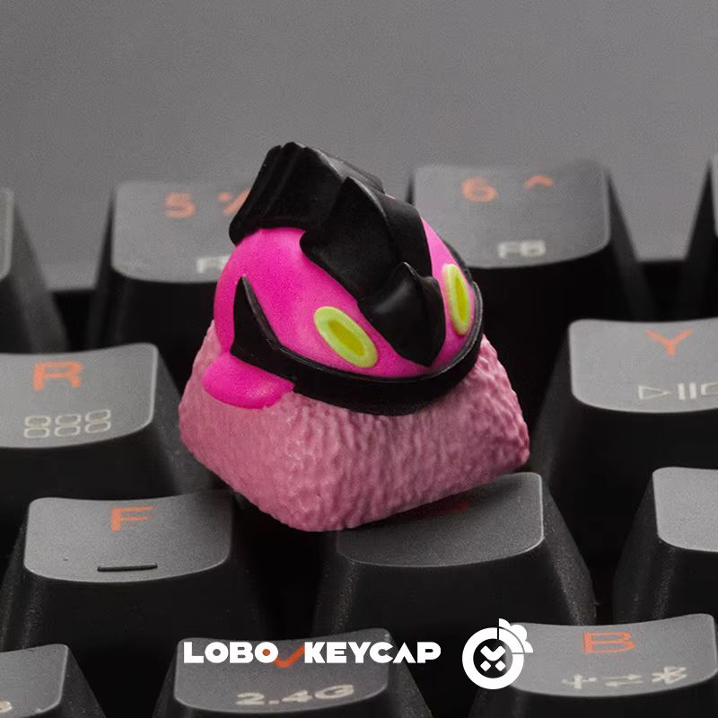 Anime Valorant Themed Keycaps Peripheral Keyboard Modification Parts Resin Material Manual Polishing Process Keyboard Esc Keycap
