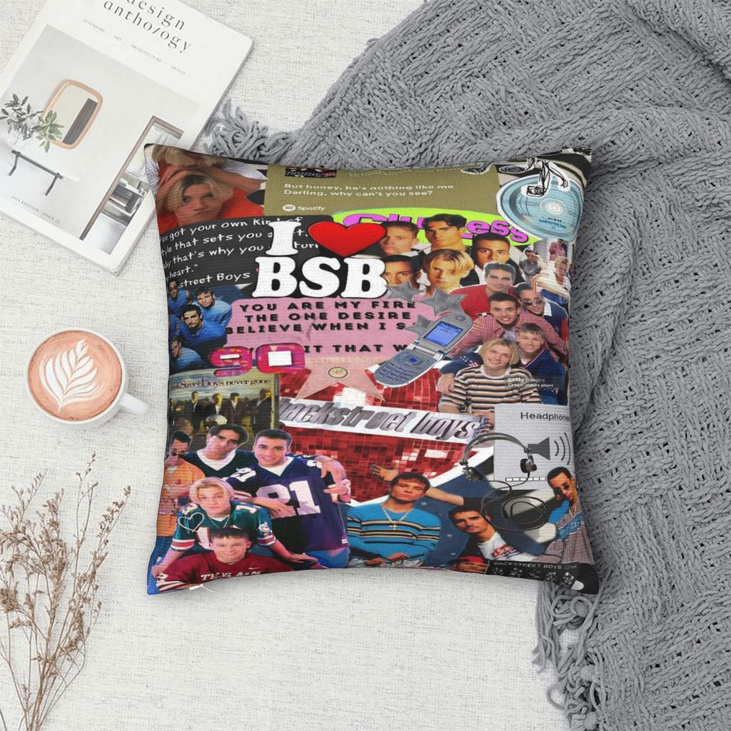 Federa per Cuscino Decorativa Trendy Home Backstreet Boys Accessori Copricuscini Cerniera Multitaglia