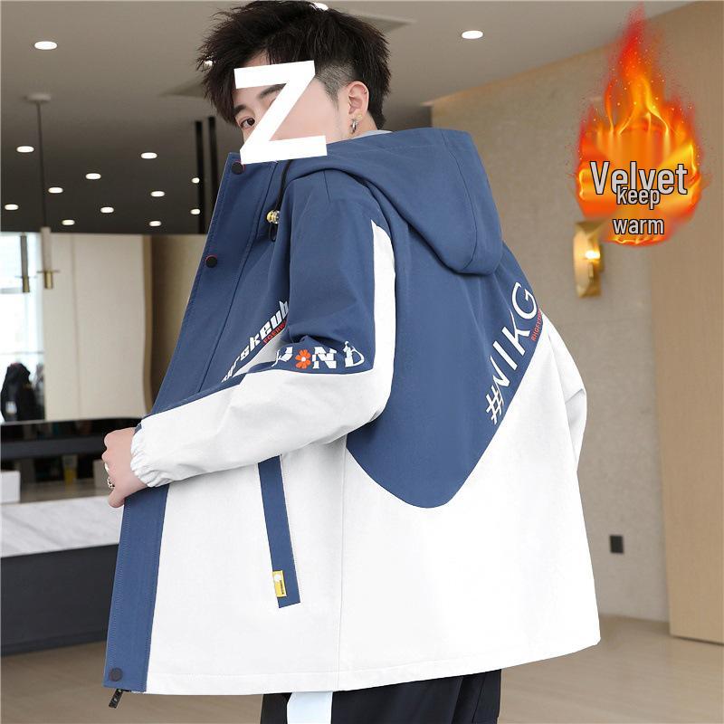 2025 Spring/Autumn Youth Boys' Stylish Casual Jacket for Middle School Students