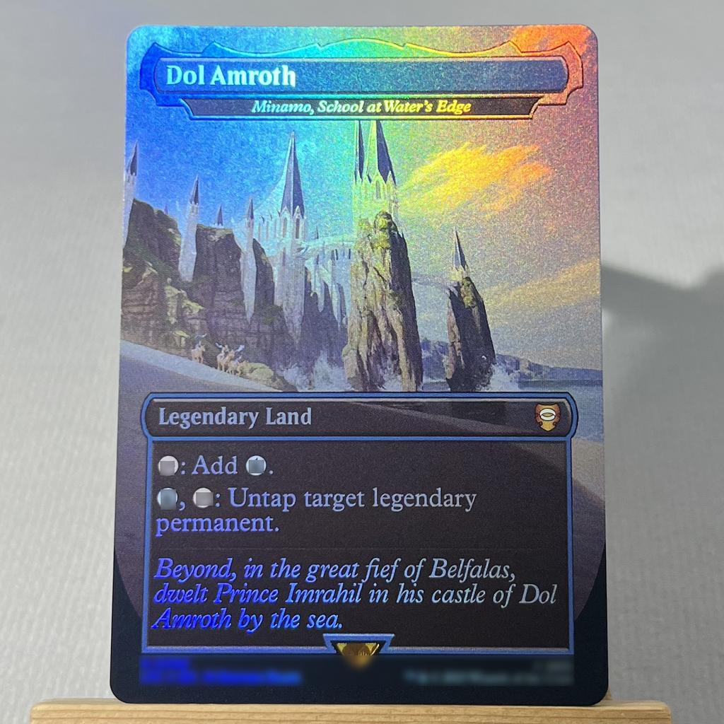 LTR LTC FOIL3--002 Tcg Proxy Magical Cards Cabal Coffers The Great Henge Ancient Tomb The One Ring Pact of Negation Gathering