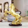 Success on Horseback: Large Horse Figurine for Home or Office Decor