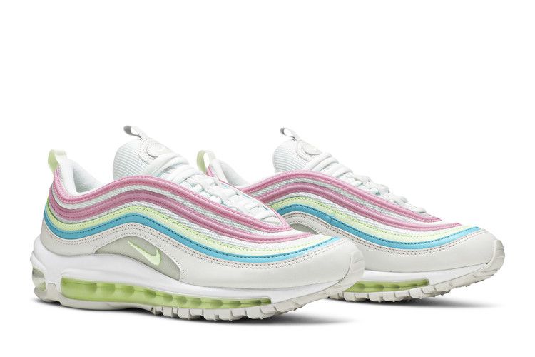 Women's Sneakers Nike Air Max 97 White Barely Volt (Women's) White/Barely Volt/Platinum Tint