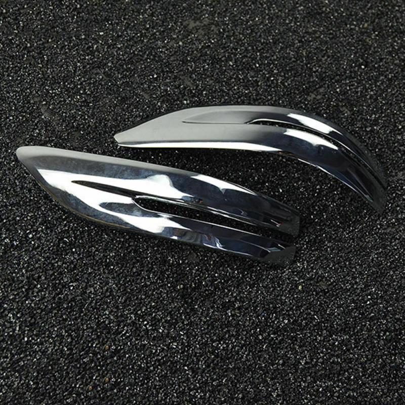 N60R-2Pcs Chrome Rearview Side Mirror Stripe Cover Trim For Honda CR-V CRV 2017-2019
