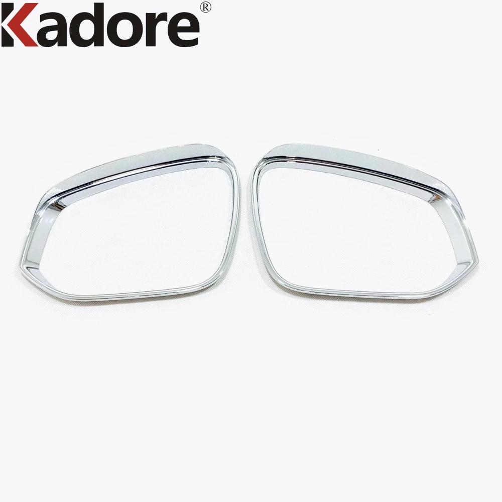 Rearview Mirror Eyebrow Cover Trim For Toyota RAV4 RAV 4 -2024  Chrome Car Side Mirrors Rain Shield Sun Visor Accessories