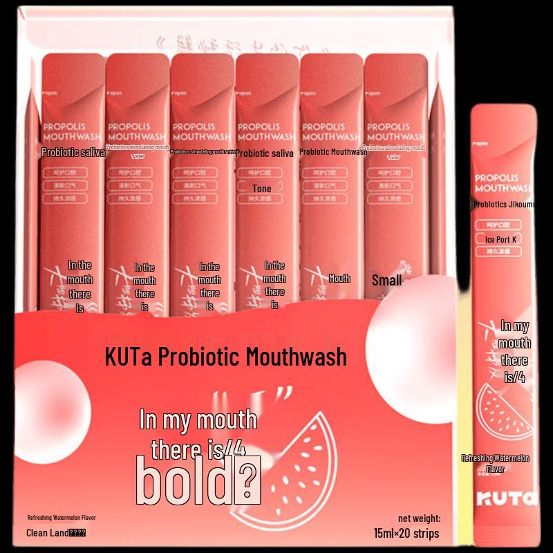 KUTA Probiotic Fresh Breath Mouthwash