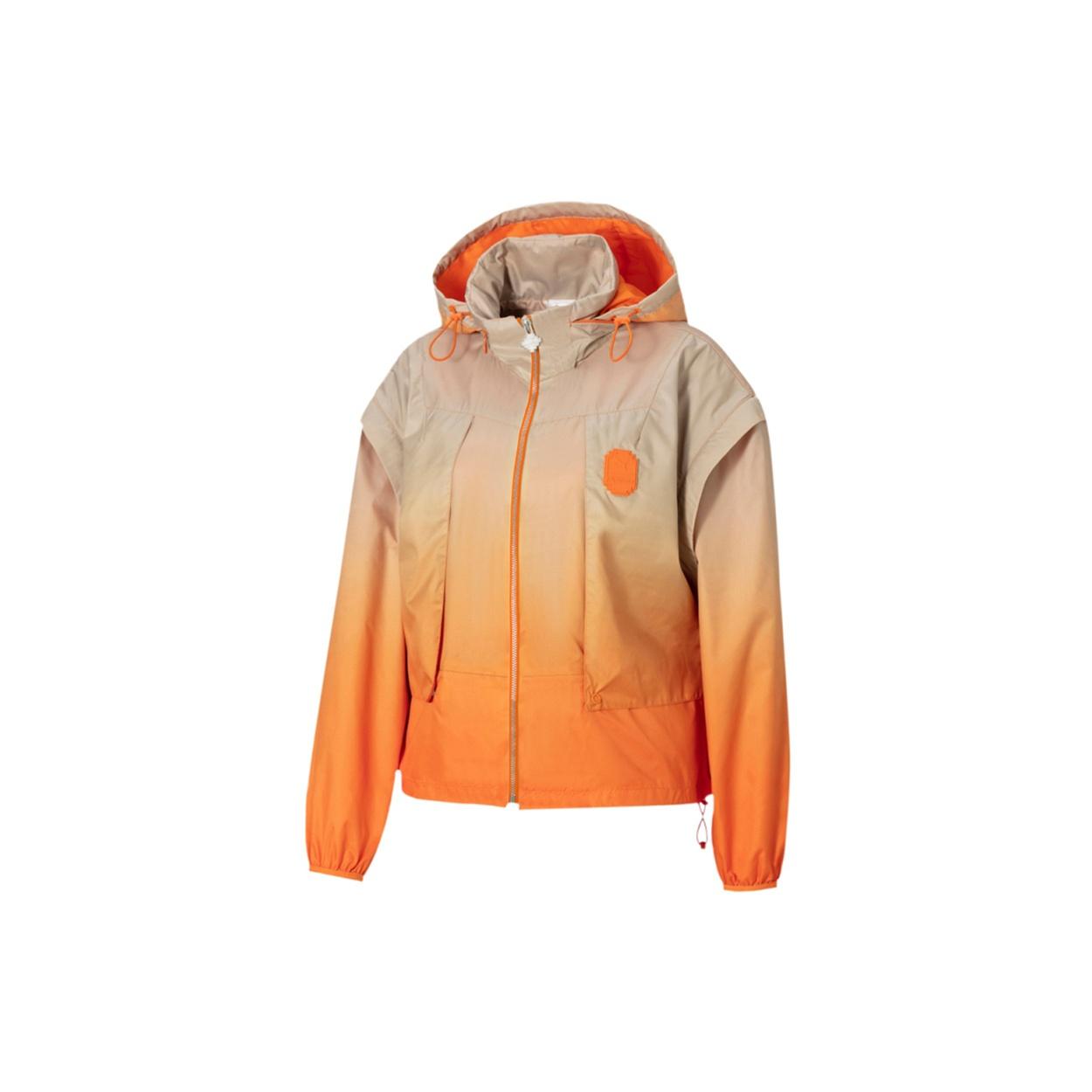 (WMNS) PUMA x PRONOUNCE Printing Hooded Jacket Orange Women s 532147-29 XS