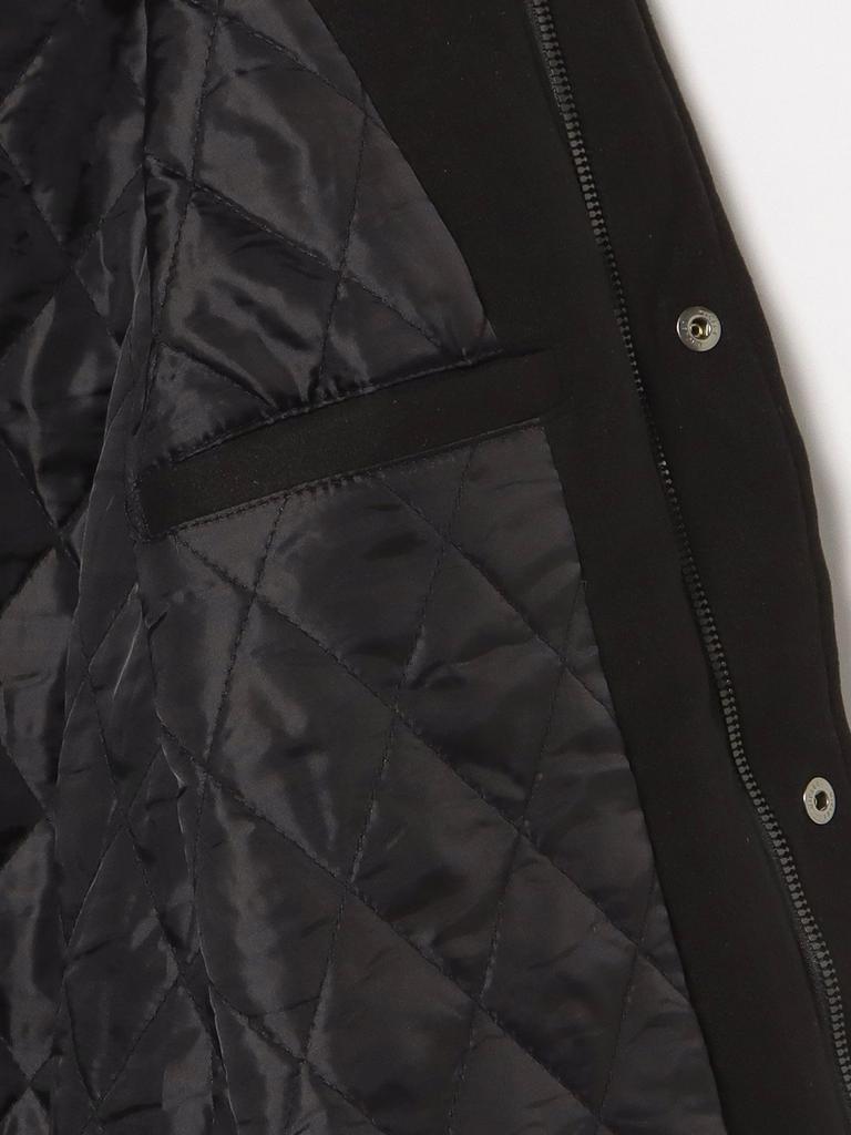 Beams Heart Stadium Chest Zip Size 42180080147 Men's Blouson, TRIPLE_BLACK, L,