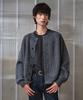 Lmood New Prep Wool Crew Neck Cardigan ( 2 Colors )