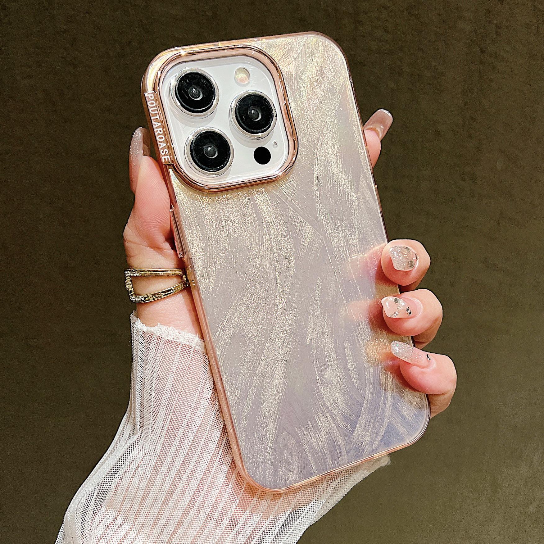 

Чехол из разноцветной пряжи для iPhone 15 Pro Max и Huawei Mate60 Mate50 Pro