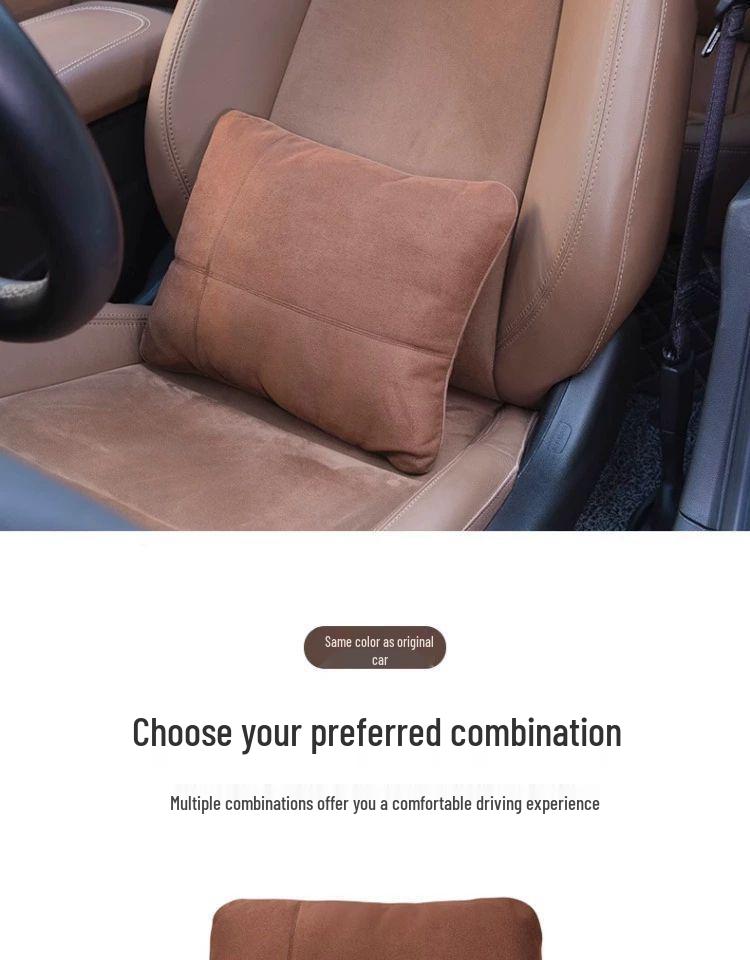 Infiniti Q50L/QX50/QX60/Q70L Car Headrest & Lumbar Support Cushion Set