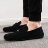 2024 Fashion Business Formal Soft Moccasins Man Loafers High Quality Genuine Leather Shoes Flats Sneaker for Men Hombre Tenis