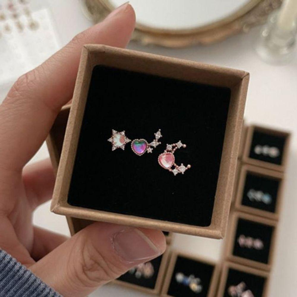 Ggd Heart Venus 3-piece piercing set with craft box