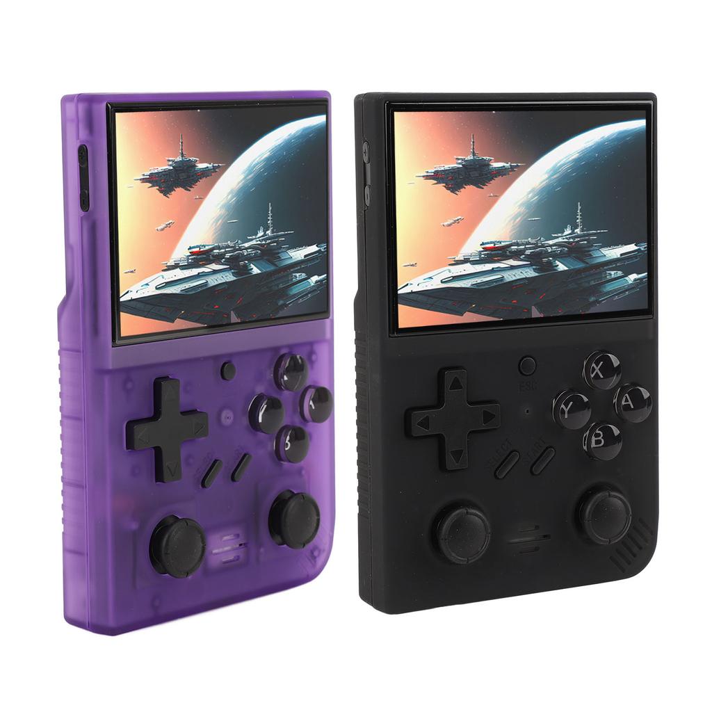 Portable Retro Handheld Game Console 3.5 Inch IPS Screen Built In 64GB Memory Card 3000mAh Battery S