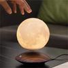 3D Painting Magnetic Levitating 14cm Moon Lamp Levit Floating Moon Light LED Smart Desk Lamp Office Home Decor Creative Gift