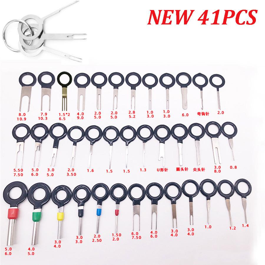 

41PCS Auto Car Wire Terminal Removal Tool Cable Connector Pin Extractor Puller K