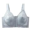 Breathable large size lace underwear women's no steel rim gathering tube top adjustment type breast collection anti-sagging sexy bra