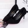 Fashion Large Size Women's Pumps Pointed Toe Patent Leather High Heels Dress Shoes White Wedding Shoes Thin Heels Basic Pump Red Heels