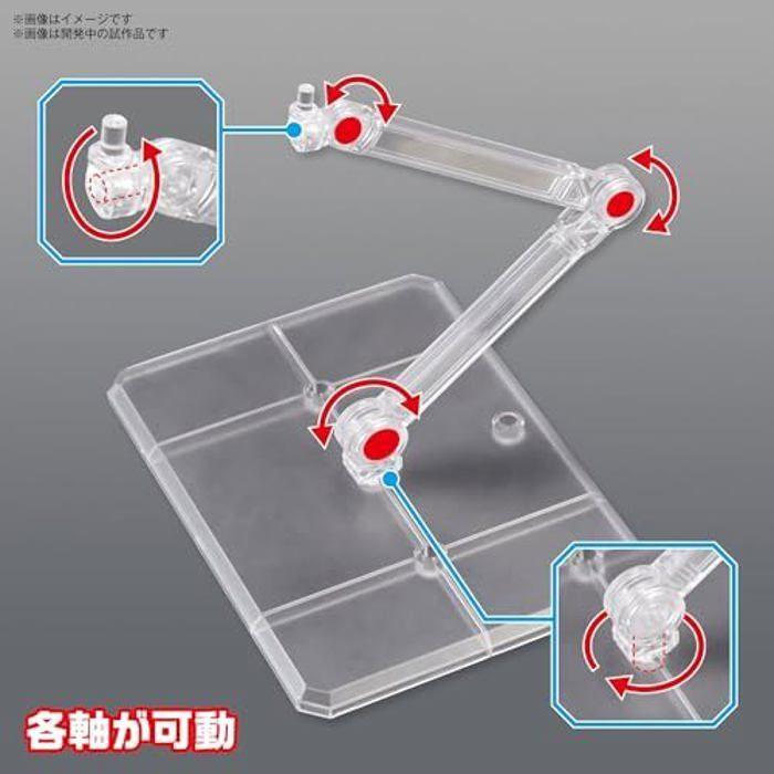 Bandai Hobby - Socle Gundam Gunpla - Action Base 7 Clear Color - 4573102662873