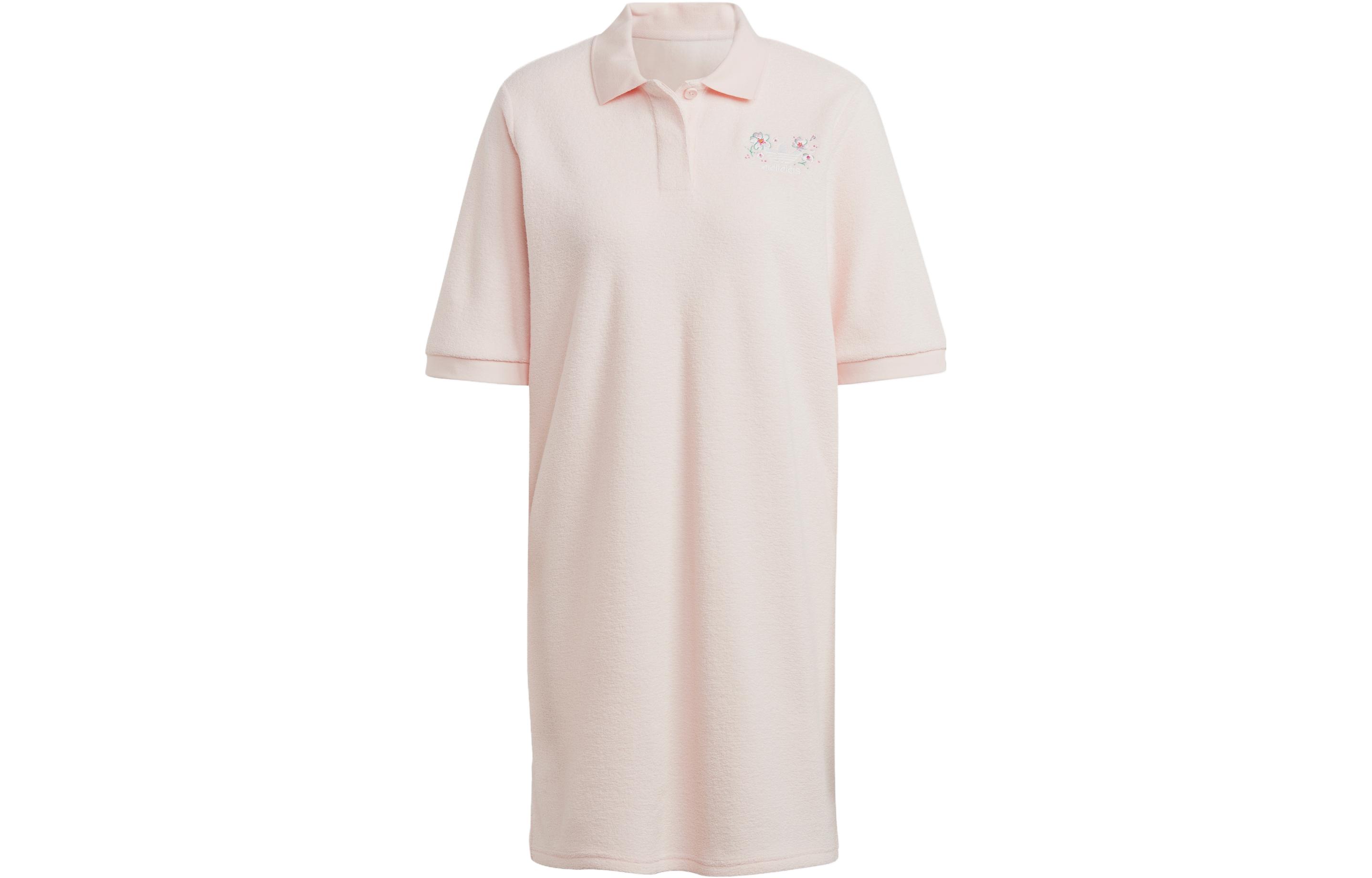 Adidas Originals Cherry Blossom Limited Series Short Sleeved Dress Women s Ice Crystal Pink IP3754 XS