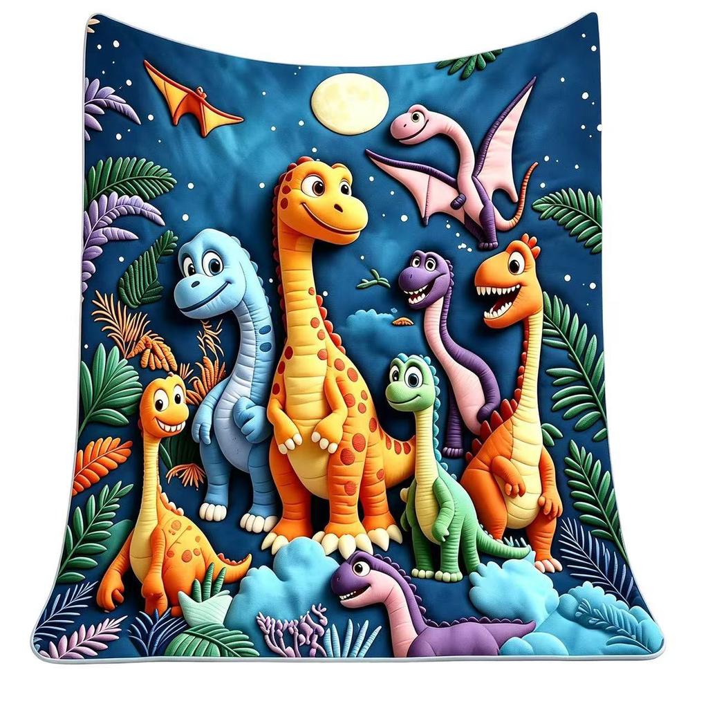 Halloween blanket Cartoon printed bear blanket Animation peripheral blanket Sofa blanket