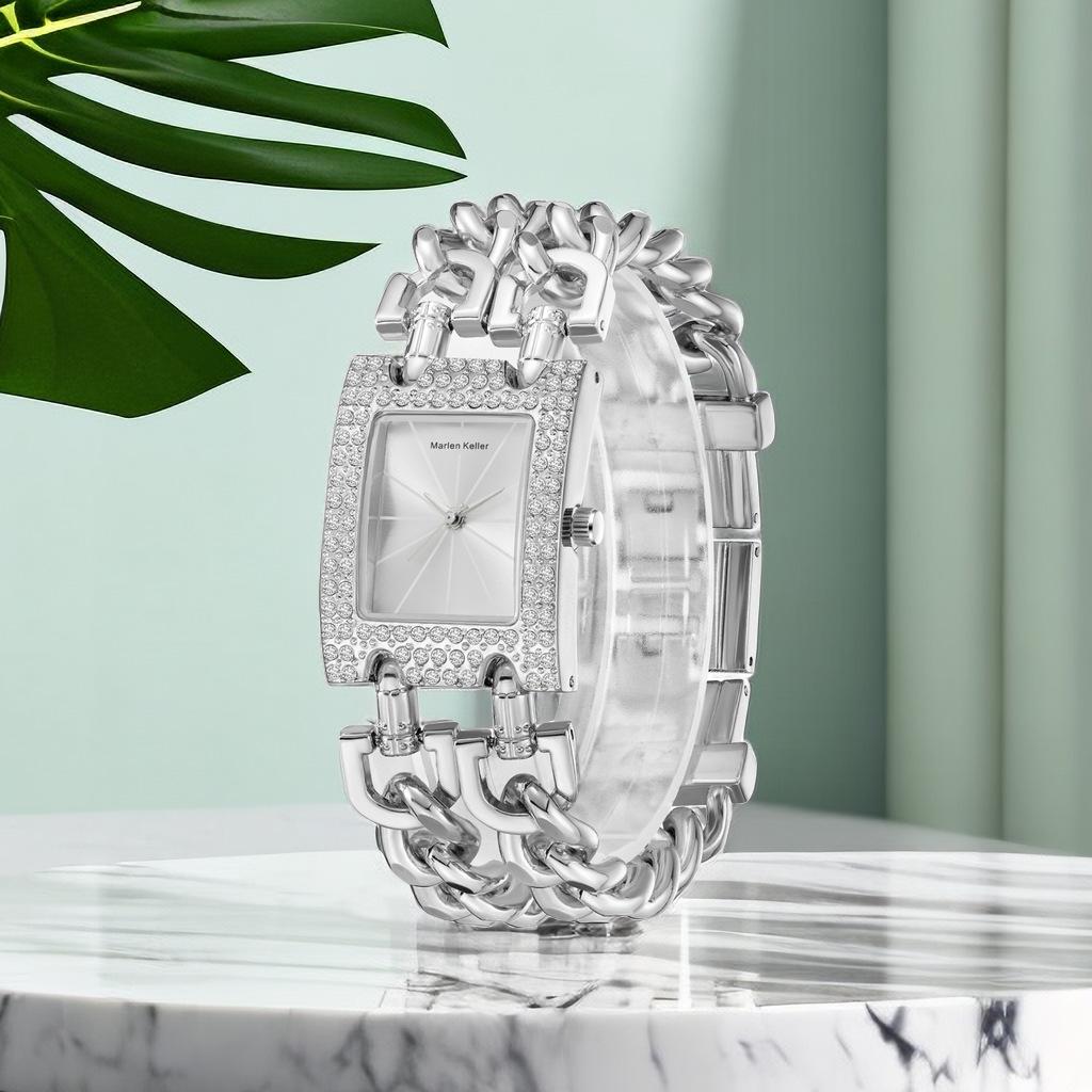 New Top Brand Luxury Women's Square Diamond Watches Alloy Clock Lady's Gold Strap Watch Fashion Quartz Wristwatch