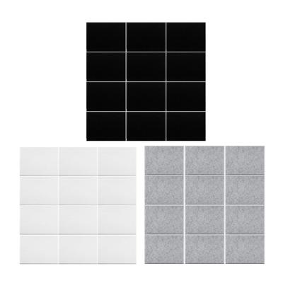 Paquete de 12 Paneles de Pared Insonorizados de Fibra de Poliéster Azulejos de Pared Paneles Absorbentes de Sonido Adecuados para Salas de Estar Estudios