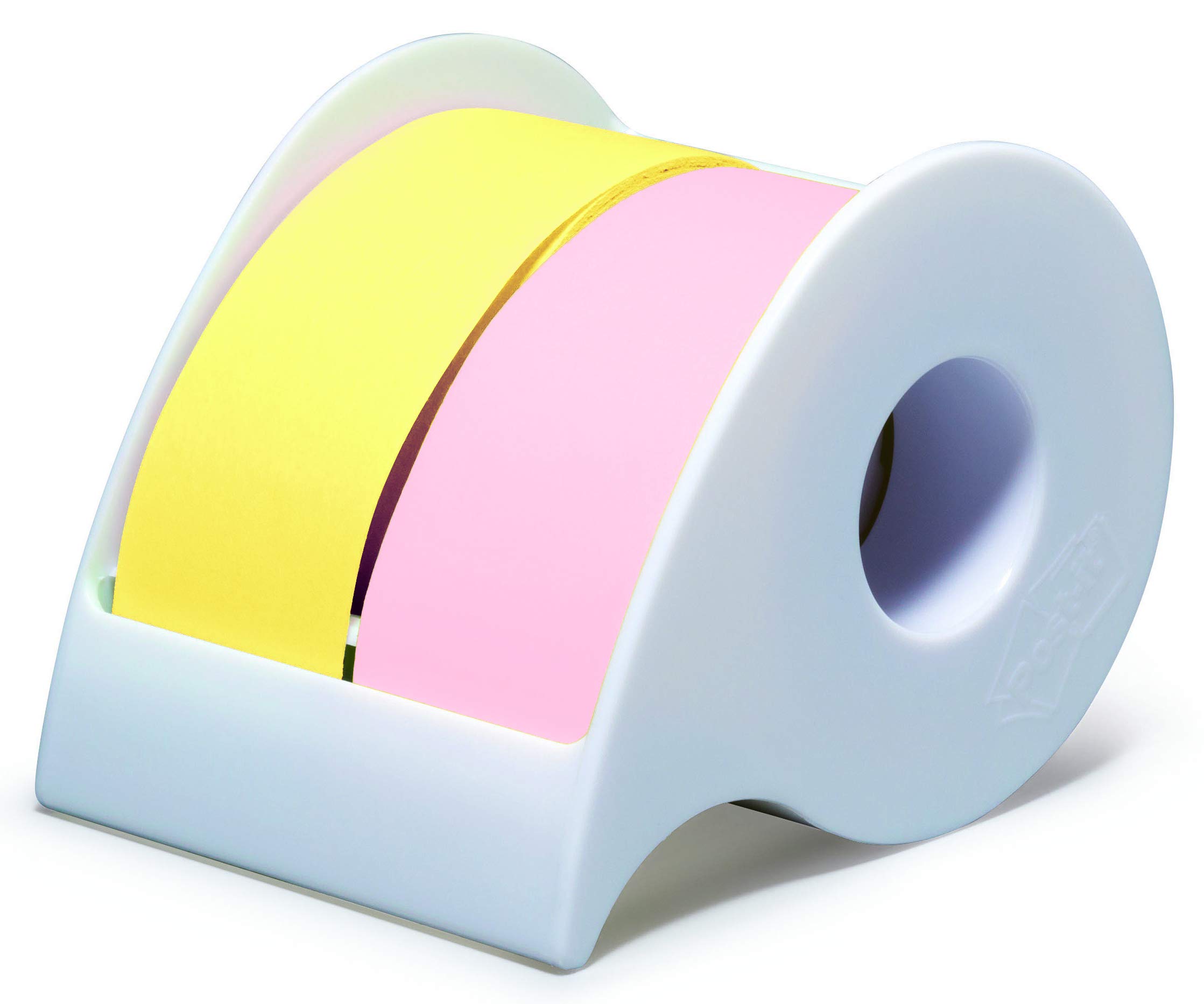 

25 мм x Набор из 2 рулонов с диспенсером, Самоклеящийся рулон, 10 м, (Желтый и розовый)