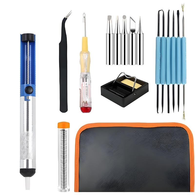 Professional 8Pieces Welding Kit With Ergonomic Handles For Jewelry Making And Model Building Soldering Iron