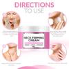 Neck Firming Cream, Anti Aging Moisturizer for Neck , Double Chin Reducer, Skin Tightening Cream - See Results In 3 Days