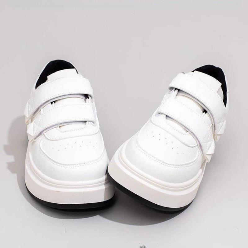 Fashion Platform Board Shoes For Women 2025 Autumn New Trendy Versatile Little White Shoes Women Thick-soled Casual Sneakers for Women