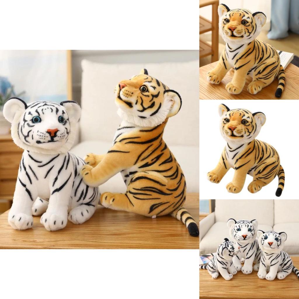 Cuddly And Cute Lifelike Cartoon Tiger Plush Toy For Kids And Tiger Lovers