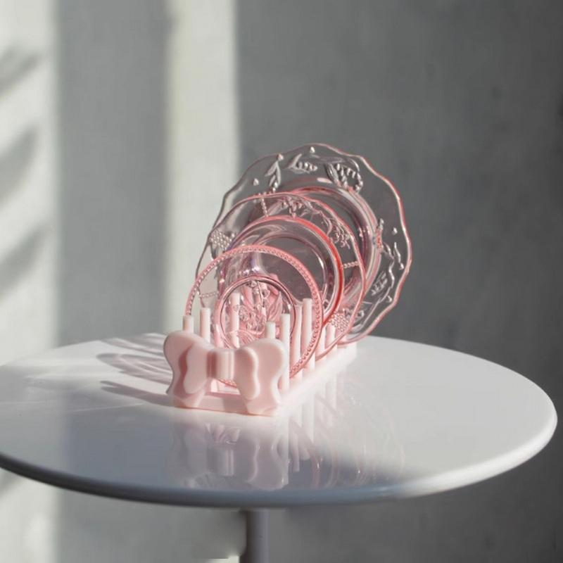 

3 шт. Ляльковий будиночок Троянда Лілія Рельєфна тарілка Кухонне приладдя Тарілка Імітація Обідня тарілка Аксесуари для лялькового будиночка Іграшки для гри