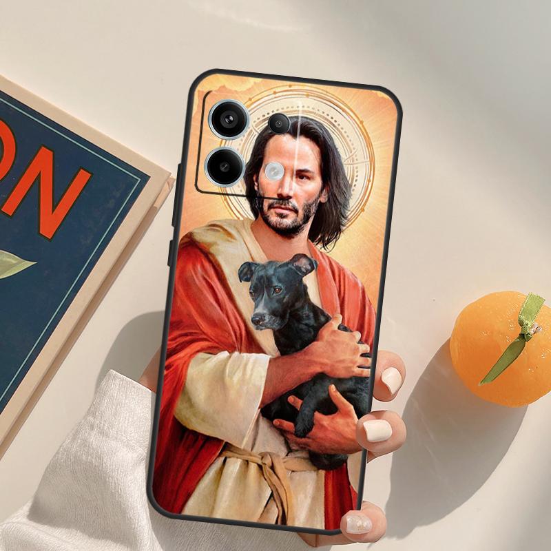 John Wick Funda For Xiaomi Redmi Note 13 Pro 9 10 11 12 14 Pro 10S 11S 12S Redmi 14C 13C 10C 12C Case