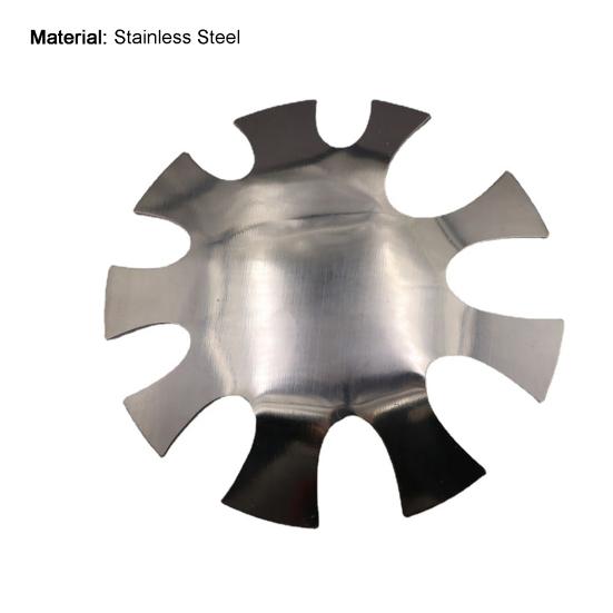 Rust-Proof Nail Cutter Plate U-Shaped Nail Art Making Stainless Steel Manicure Edge Trimmer for Female