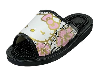 Hello Kitty Health Sandals Women's Slippers SA-4194L (White, M)