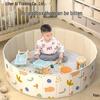 Children's Sandpit and Ocean Ball Pool Set with Fence and Cassia Seed Indoor Sand Toys