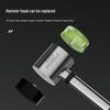 Rubber Mallet with Steel Handle for Home Improvement and Tile Installation
