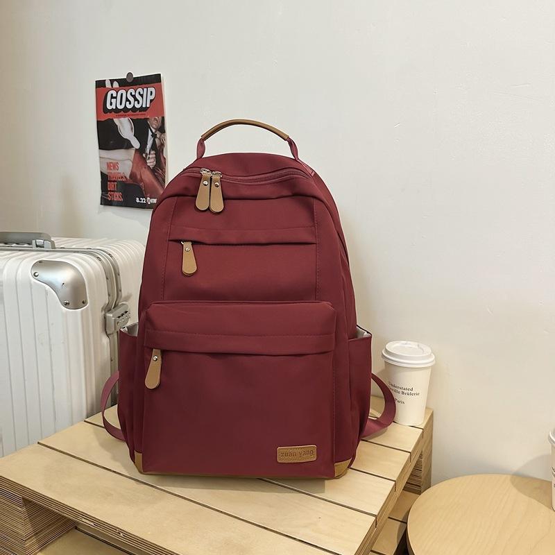 Japanese Retro Travel Backpack Fashion Commuter Computer Bag Leisure Joker Girl Student School Bag Backpack.