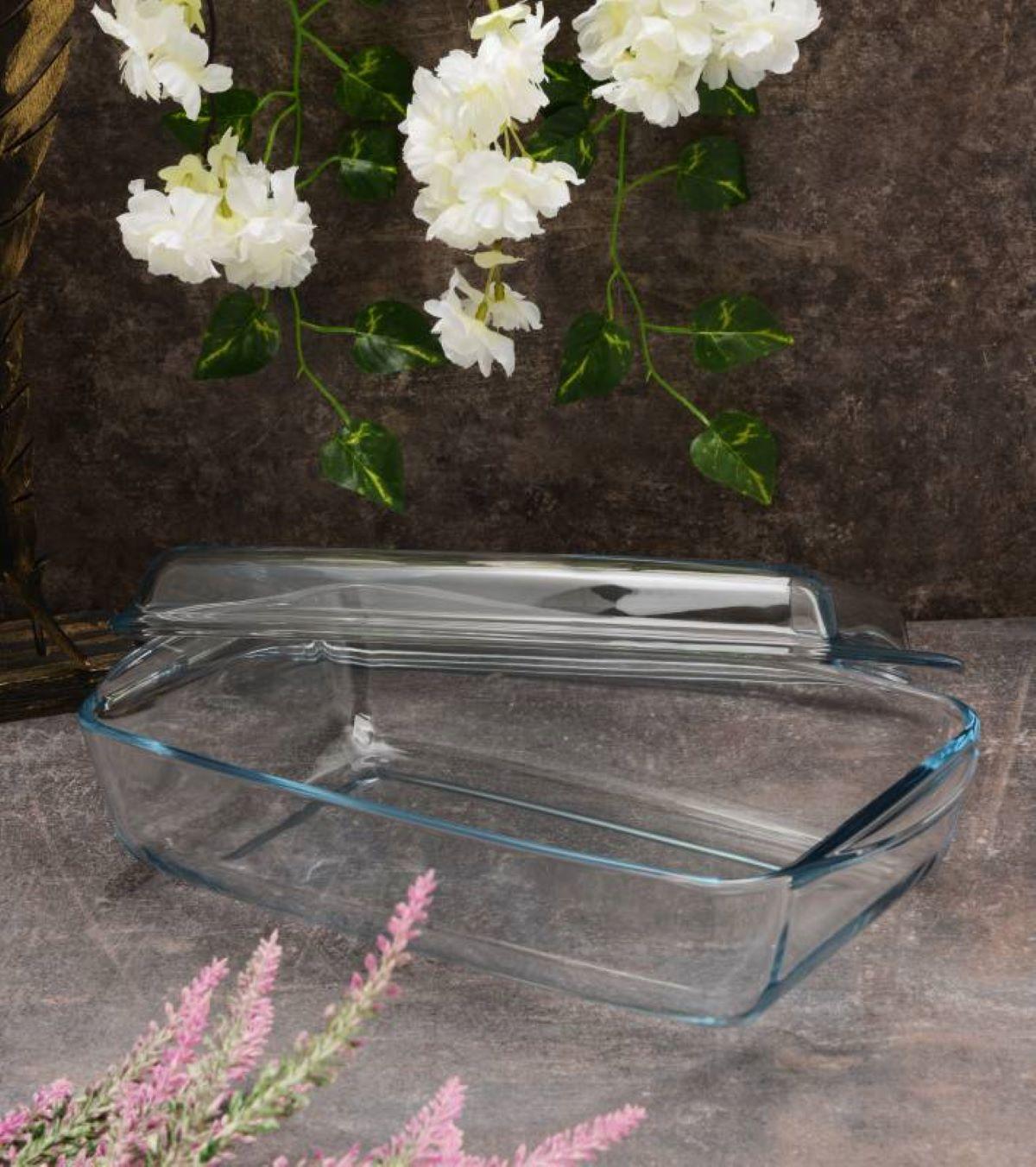 

Paşabahçe 59010 Rectangular Lidded Borcam 2750 Cc