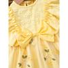 Children's Summer One-Year-Old Dress Little Girl Fashionable Dress Baby Girl Cute Embroidered Princess Dress Hem