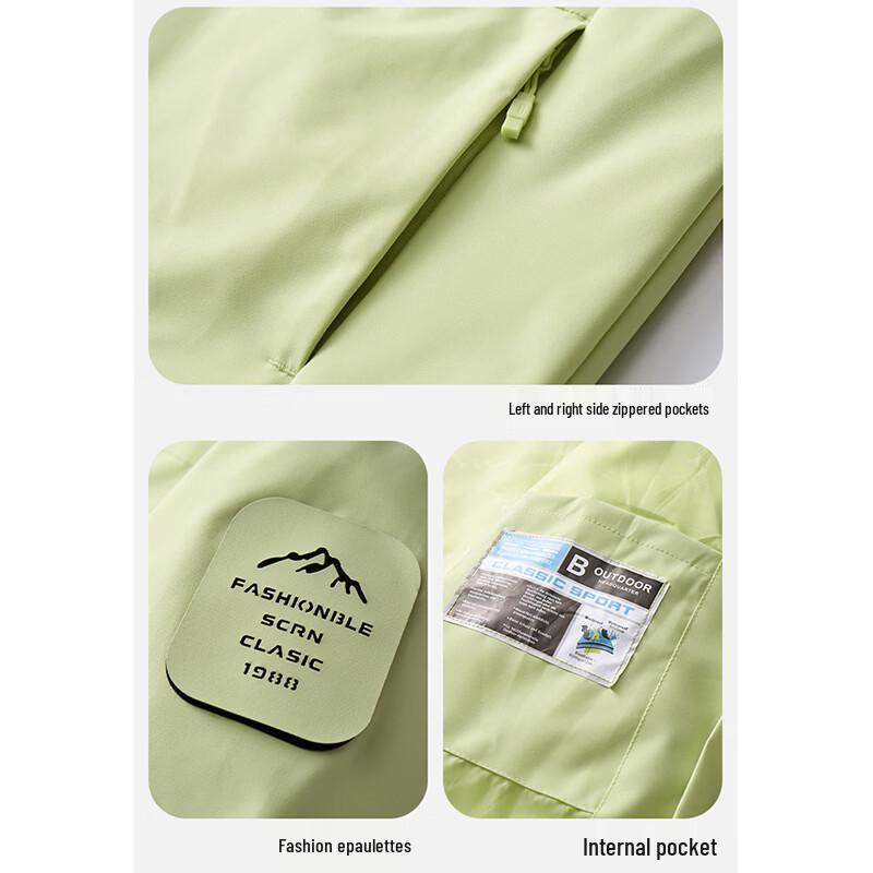 Jeep Men's 3-in-1 Waterproof Windbreaker Mountaineering Jacket