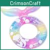70 Shiny Dreamy Mermaid Swim Ring 90 Shiny Dreamy Mermaid Swim Ring 80 Mermaid Seat Ring Bottom)