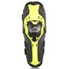 ACERBIS GORILLA Knee One Size Fits Left and Right Guards, Black/Yellow, All, Set, AC-22114