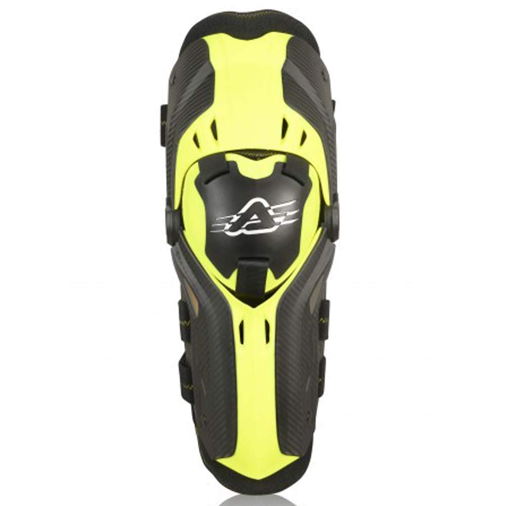 

ACERBIS GORILLA Knee One Size Fits Left and Right Guards, Black/Yellow, All, Set, AC-22114