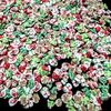 Christmas Polymer Clay Fruit Slices for DIY Nail Art and Crafts.