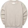 Skechers Solid Color Loose Fit Round Neck Sports Sweatshirt Unisex sweatshirt Light-Brown L124U155-0046